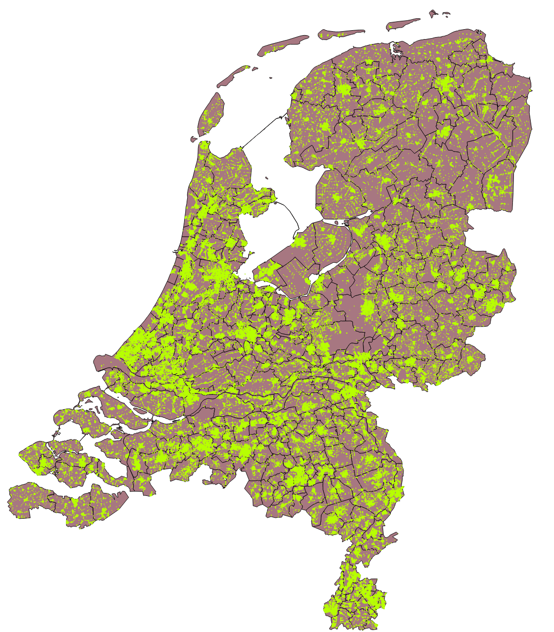 All solar panels within the Netherlands